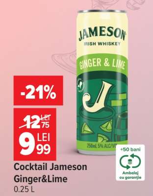 Cocktail Jameson Ginger&Lime