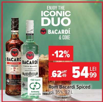 Rom Bacardi Spiced