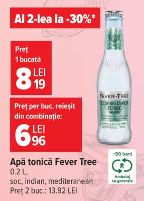 Apă tonică Fever Tree