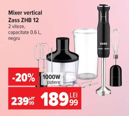 Mixer vertical Zass ZHB 12