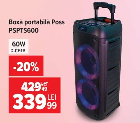 Boxă portabilă Poss PSPTS600