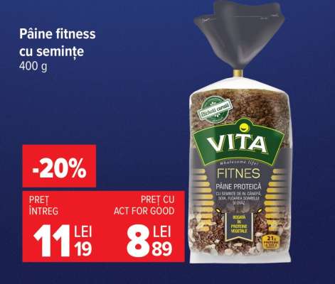 Pâine fitness cu semințe