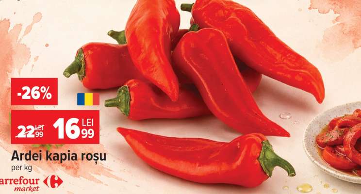 Ardei Kapia roşu