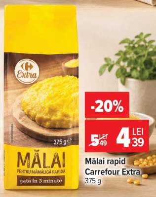 Mălai rapid Carrefour Extra