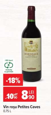 Vin roșu Petites Caves
