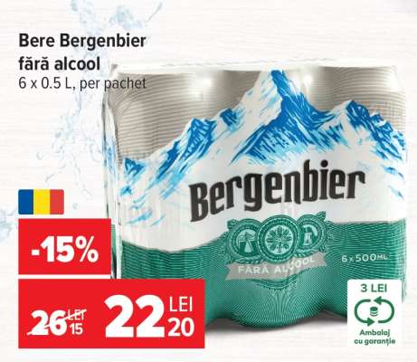 Bere Bergenbier fără alcool