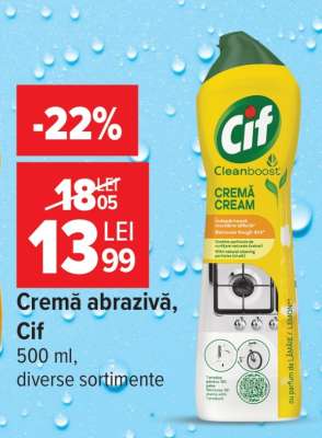 Cremă abrazivă Cif