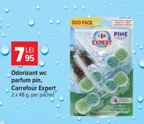 Odorizant wc parfum pin, Carrefour Expert