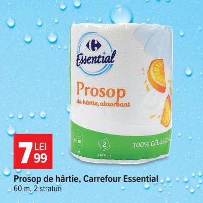 Prosop de hârtie, Carrefour Essential