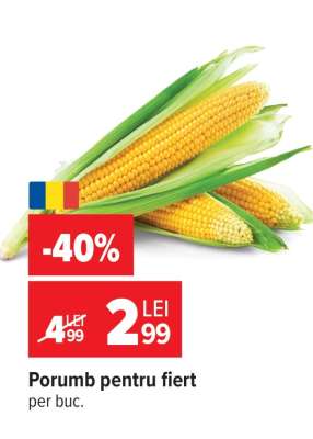 Porumb pentru fiert