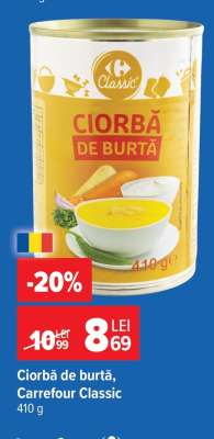 Ciorbă de burtă, Carrefour Classic