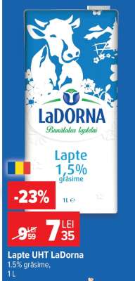 Lapte UHT LaDorna