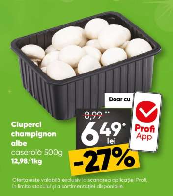 Ciuperci Champignon albe