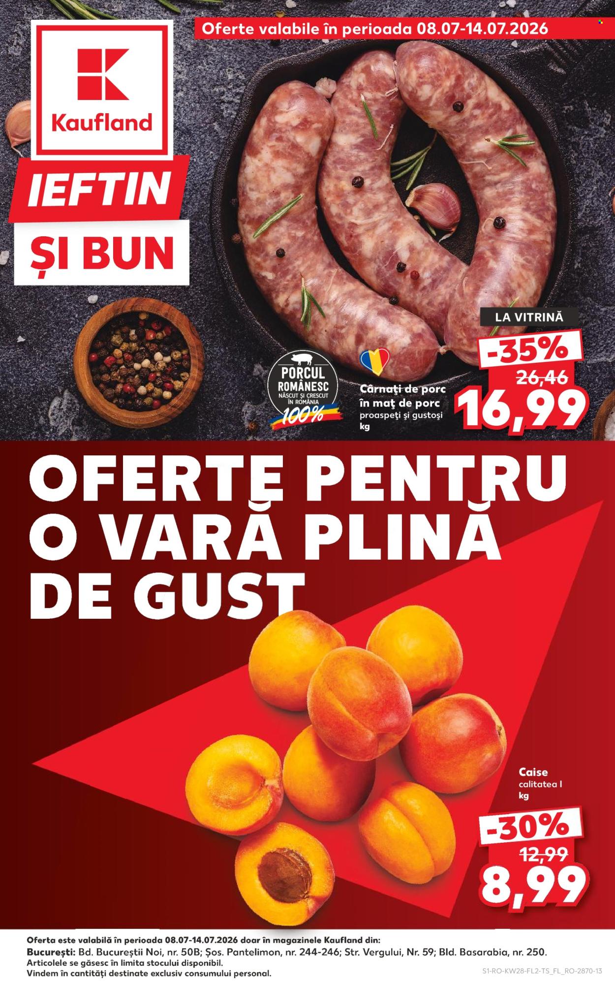 Catalog Kaufland - 08.07.2026 - 14.07.2026. Pagina 1