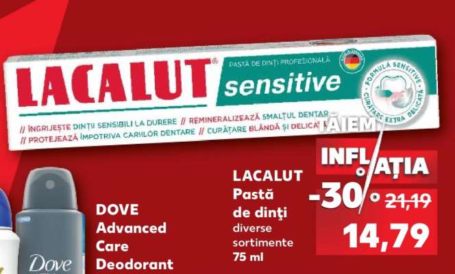 LACALUT Pastă de dinţi