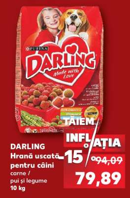 DARLING HRANĂ USCATĂ PENTRU CÂINI