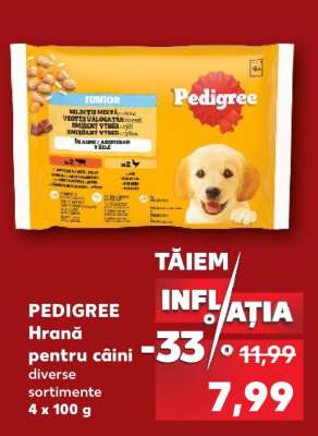 PEDIGREE Hrană pentru câini