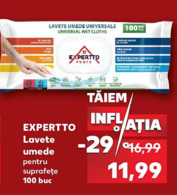 EXPERTTO Lavete umede