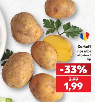 Cartofi noi albi
