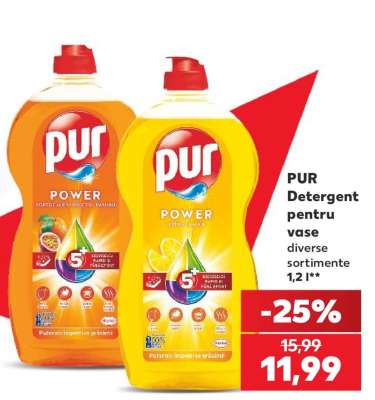 PUR Detergent pentru vase