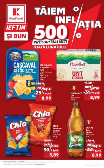 Cataloage Kaufland - 01.07.2026 - 04.08.2026.