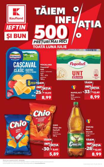 Cataloage Kaufland - 01.07.2026 - 04.08.2026.