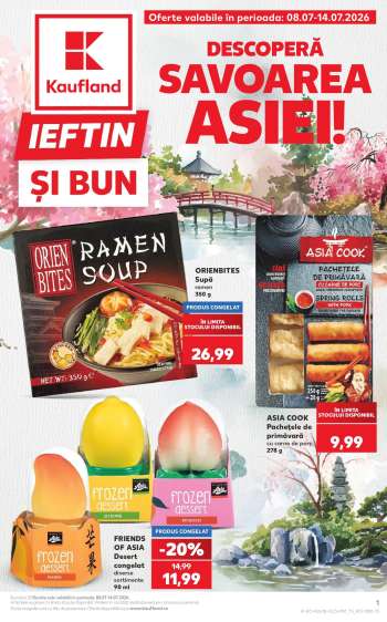Cataloage Kaufland - 08.07.2026 - 14.07.2026.
