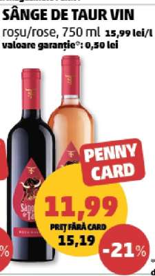Sânge de Taur Vin