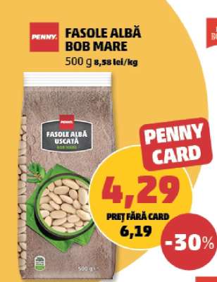 Fasole Albă Bob Mare