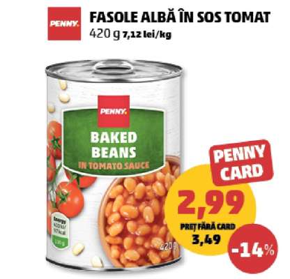 Fasole albă în sos tomat