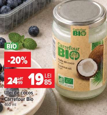Ulei de cocos Carrefour Bio
