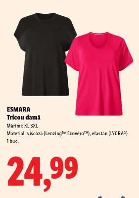 ESMARA Tricou damă