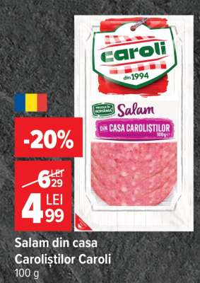 Salam din Casa Caroliștilor Caroli