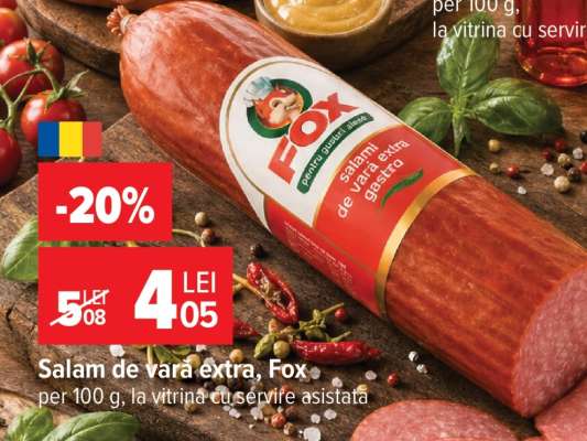 Salam de vară extra Fox