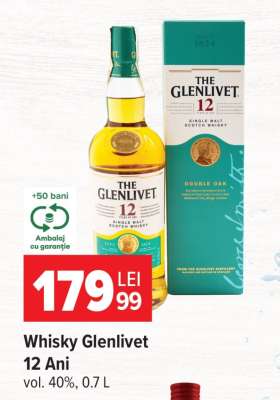 Whisky Glenlivet 12 Ani