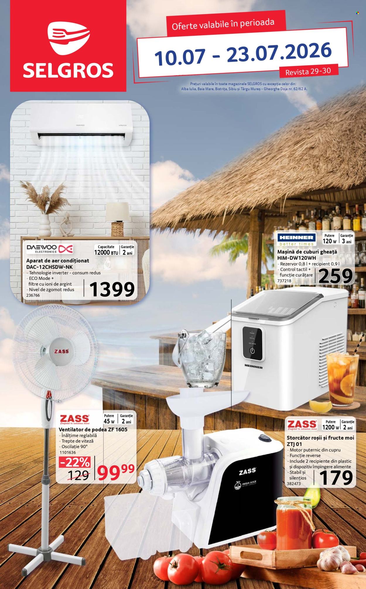 Catalog Selgros - 10.07.2026 - 23.07.2026. Pagina 1