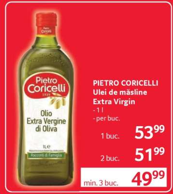 PIETRO CORICELLI Ulei de măsline Extra Virgin