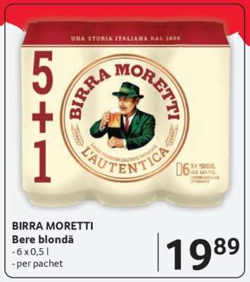 BIRRA MORETTI