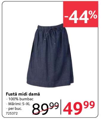 Fustă midi, damă
