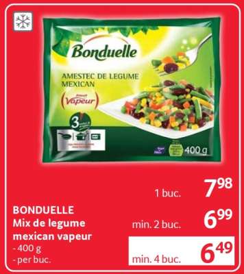 BONDUELLE Mix de legume mexican vapeur