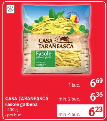 CASA ŢĂRĂNEASCĂ Fasole galbenă