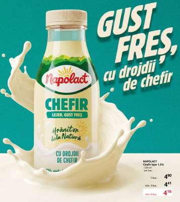 Napolact Chefir lejer, 1.5%