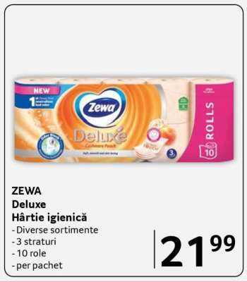 ZEWA DELUXE Hârtie igienică