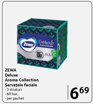 ZEWA Deluxe Aroma Collection Şerveţele faciale