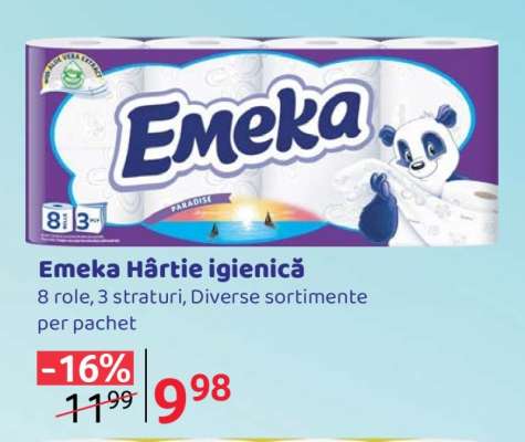 EMEKA Hârtie igienică