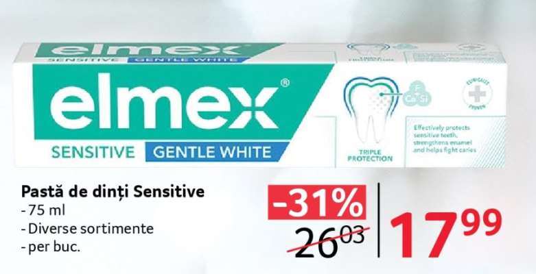 Pastă de dinți Sensitive