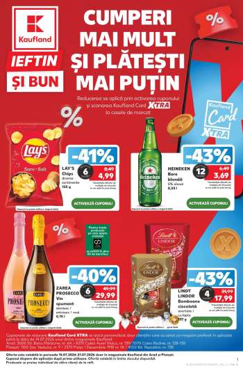 Cataloage Kaufland - 15.07.2026 - 21.07.2026.