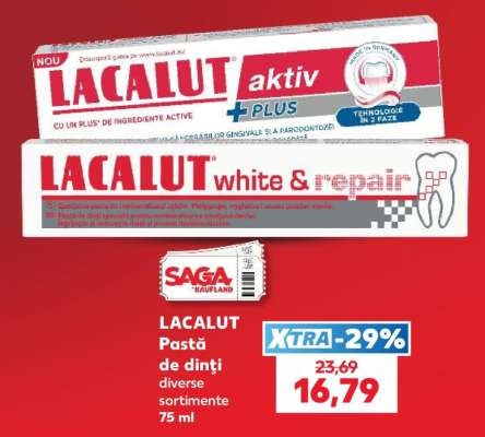 LACALUT Pastă de dinţi