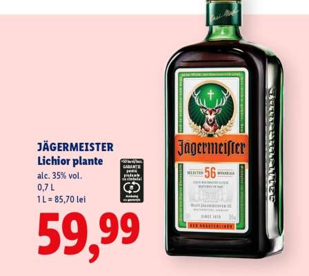 JÄGERMEISTER Lichior plante