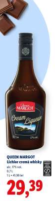 QUEEN MARGOT Lichior cremă whisky